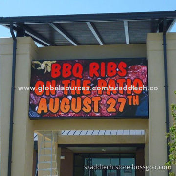 Outdoor LED Display, 10mm Pixel Pitch, 160 x 160mm Module Size